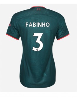 Liverpool Fabinho #3 Ausweichtrikot für Frauen 2022-23 Kurzarm